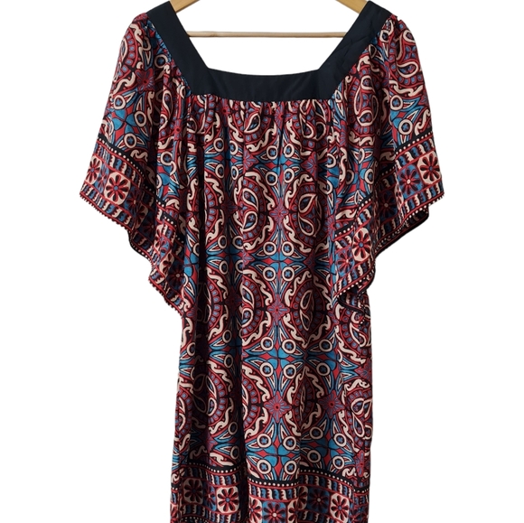 Size- M, Mango kimono style printed dress. - Picture 3 of 5